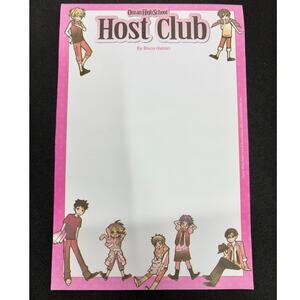 Ouran High School Host Club Memo Pad / Notepad from Manga Box Set, Memo Pad Only